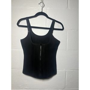 Simiya Tank Shapewear Waist Trainer Black Size‎ Large NWT